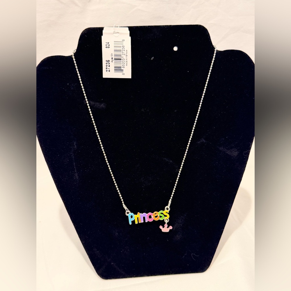 Colorful Princess Necklace for Kids